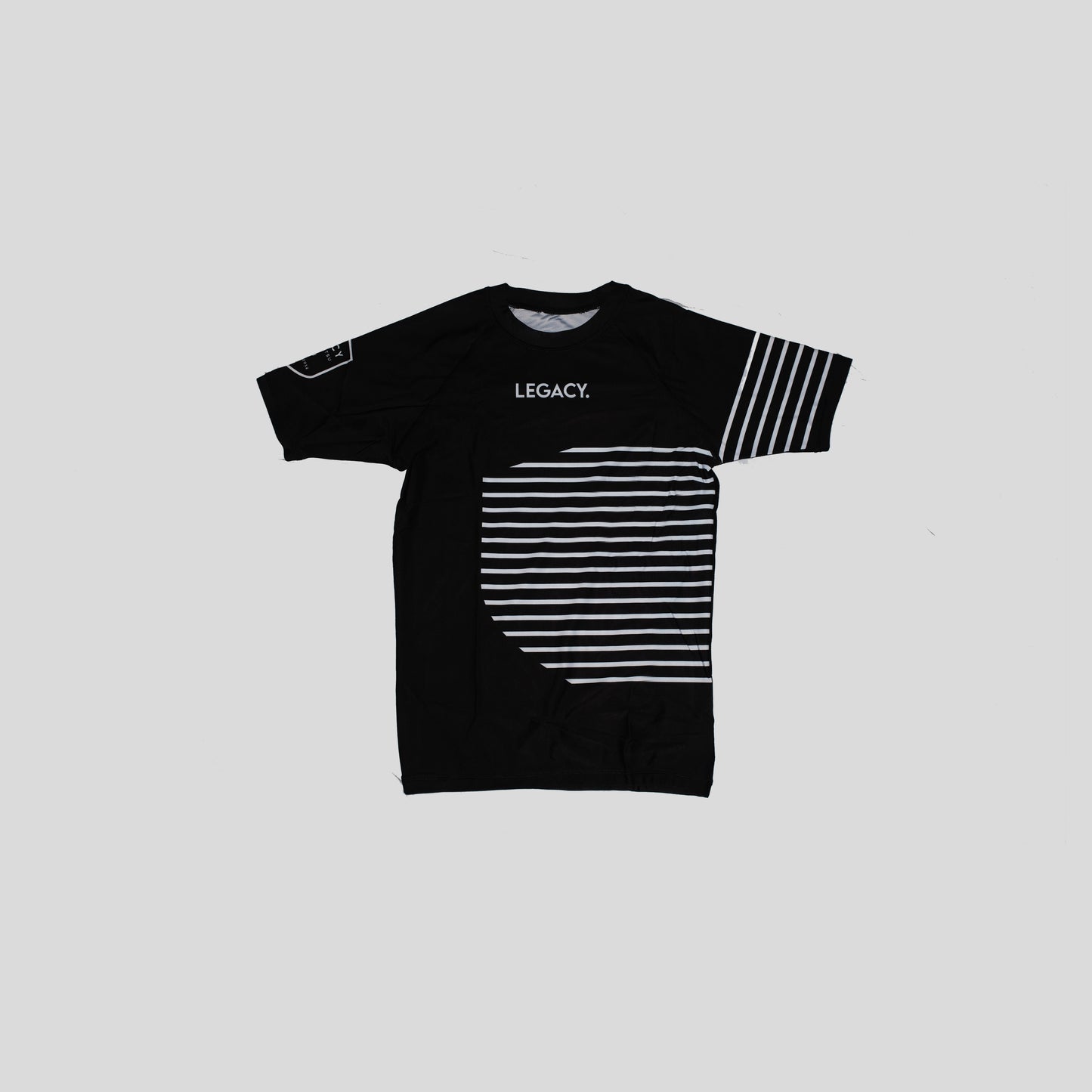 Kids Rashguard Short Sleeve - Stripes