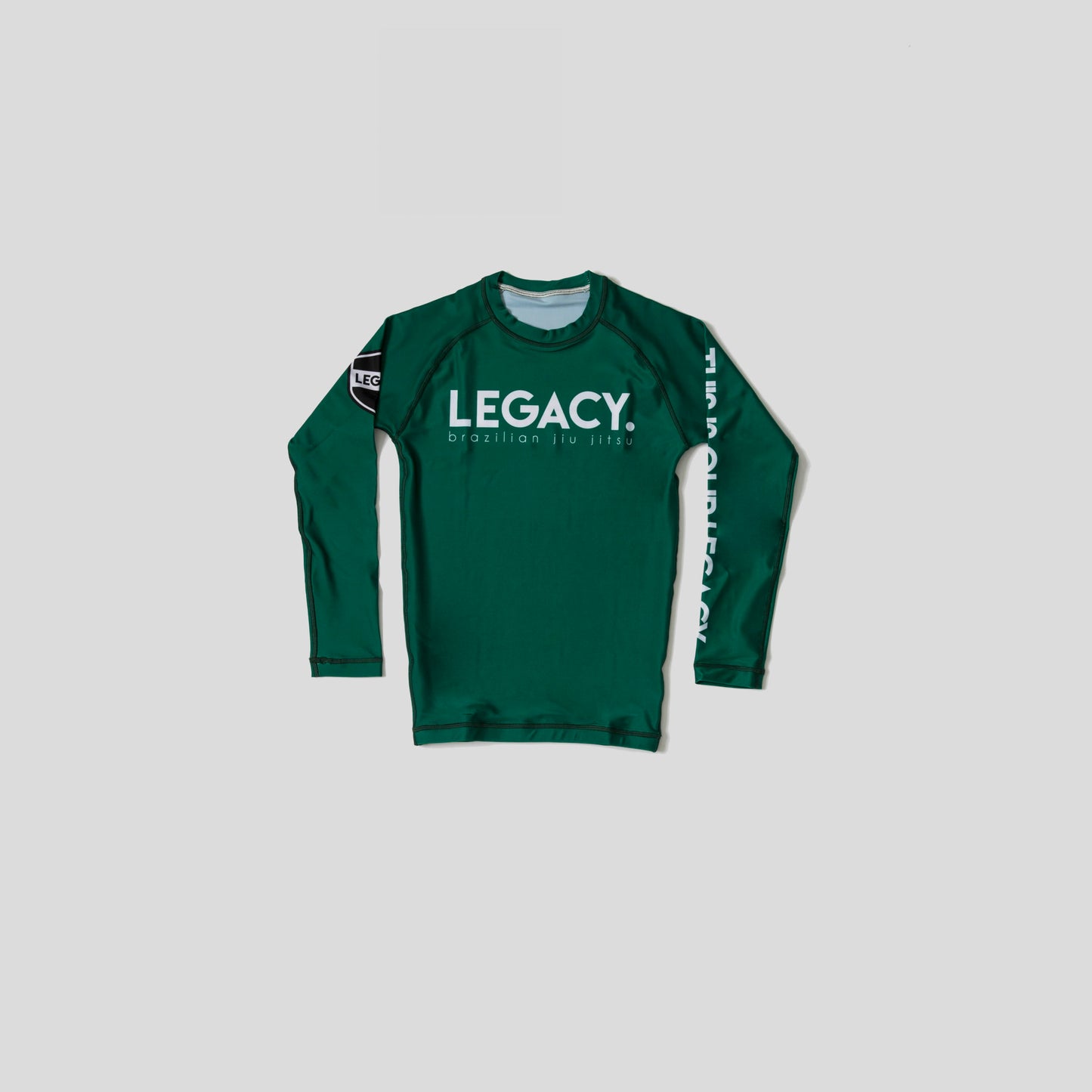 Kids Rashguard - Green, CS