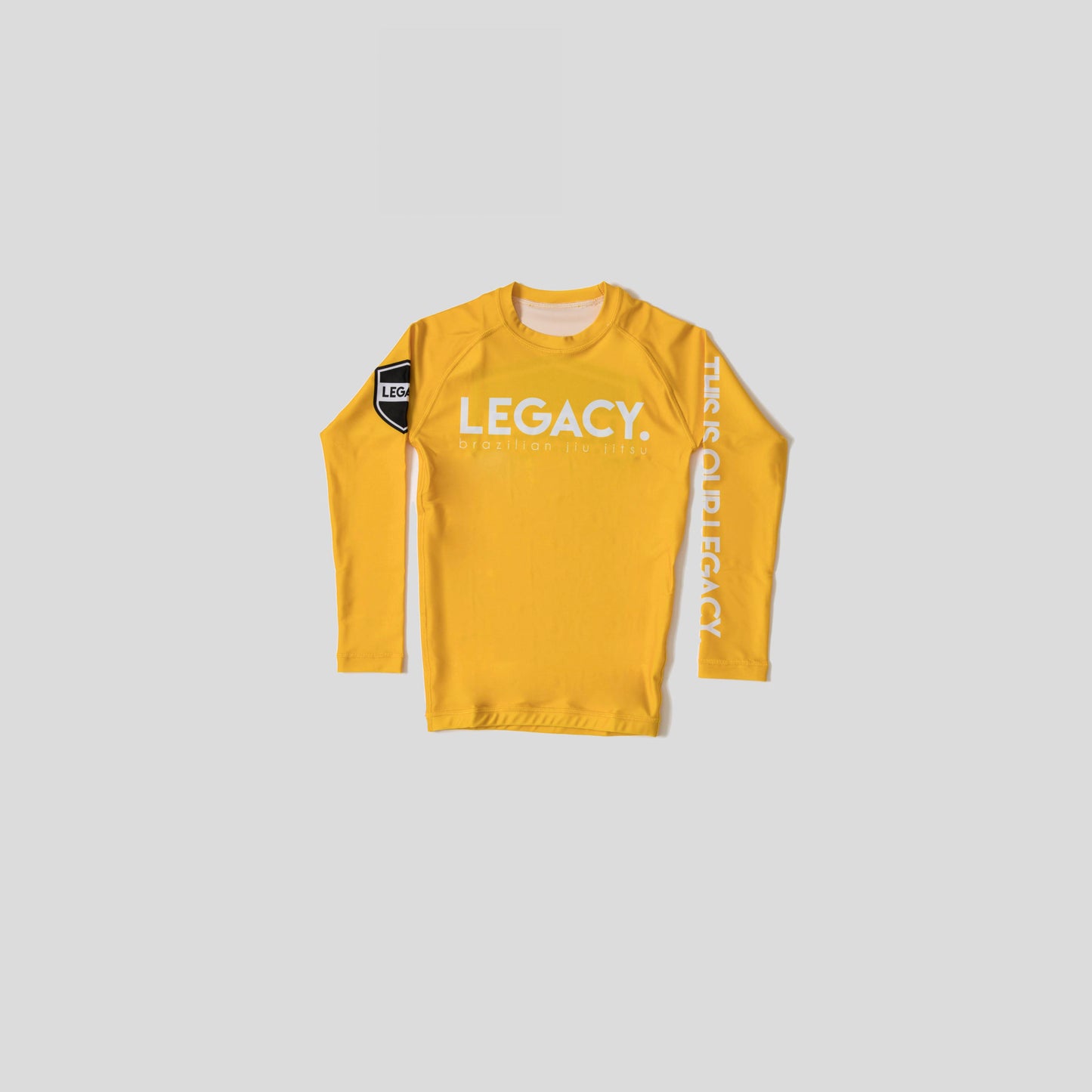 Kids Rashguard - Yellow, CXXS