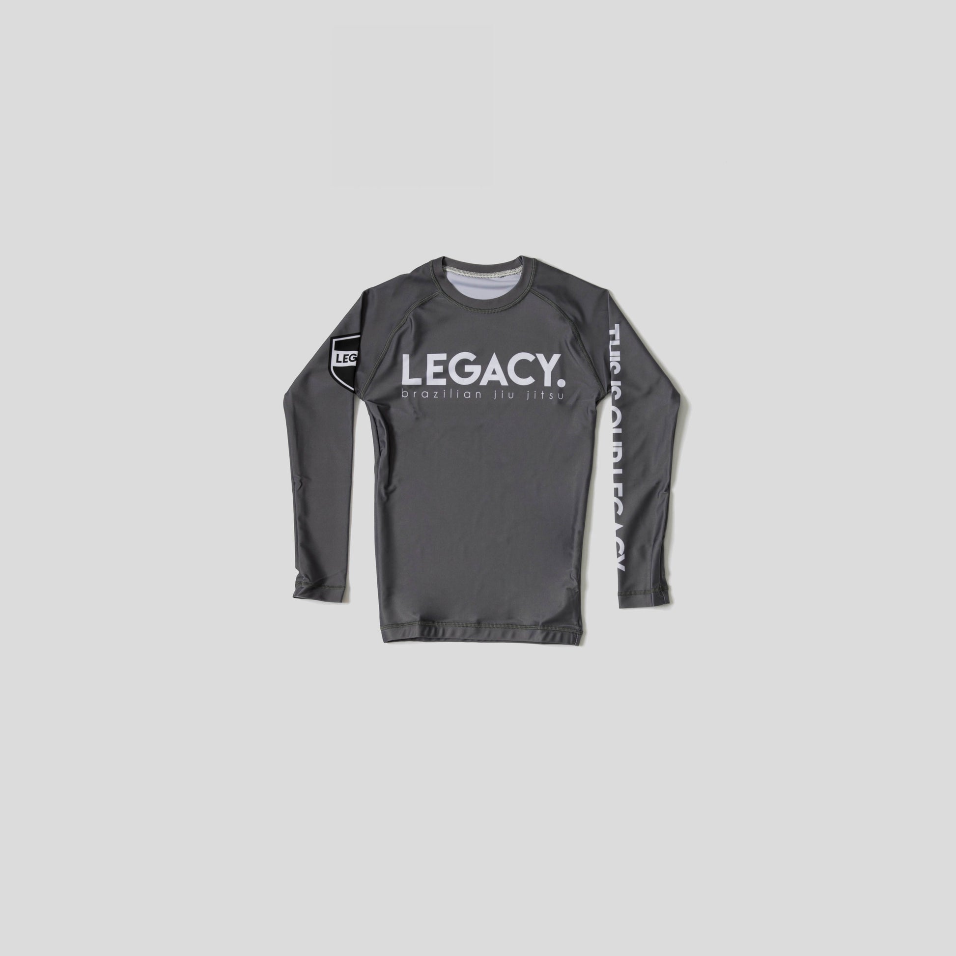 Kids Rashguard - Grey, CXXS
