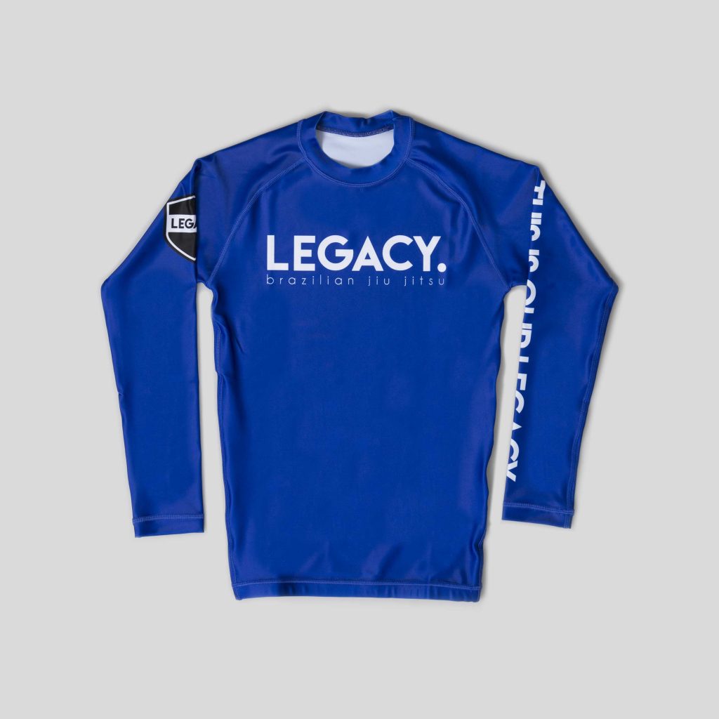 Rashguard Long Sleeve - Blue, XS
