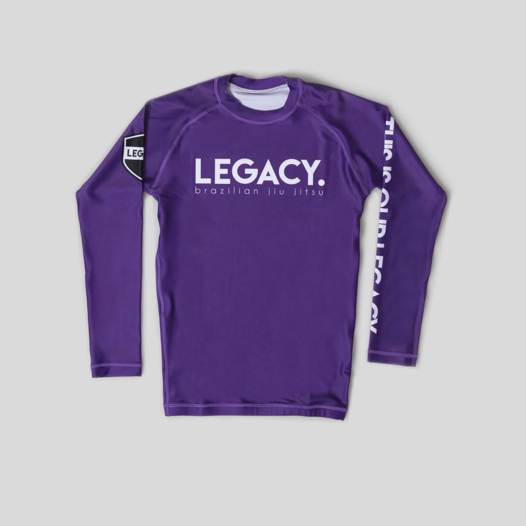 Rashguard Long Sleeve - Purple, S